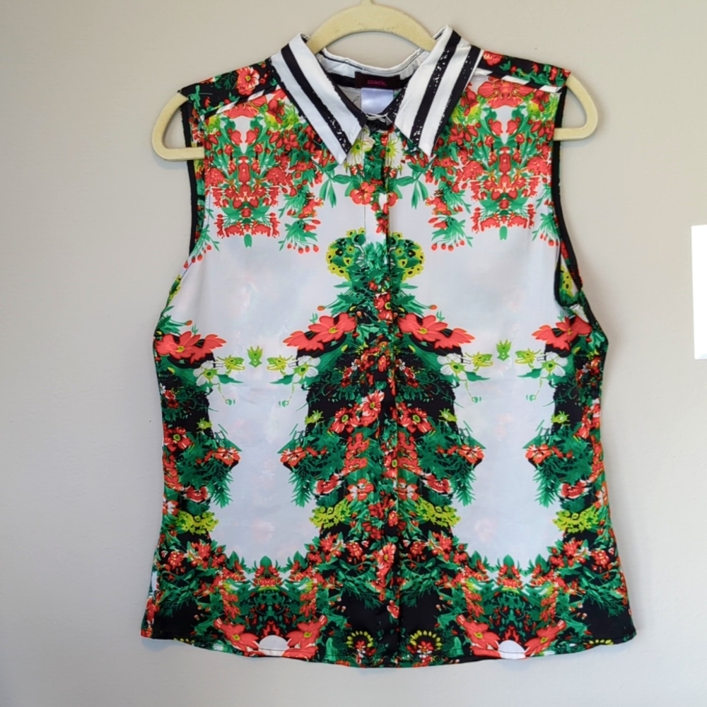 Vintage mark. Avon Sleeveless Blouse